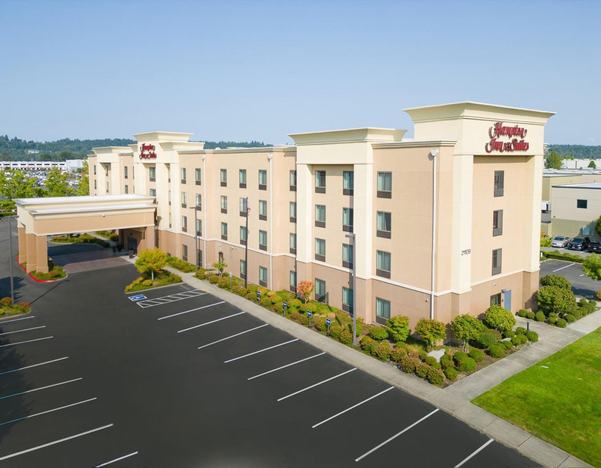 Hampton Inn & Suites By Hilton Seattle/Kent Exterior foto